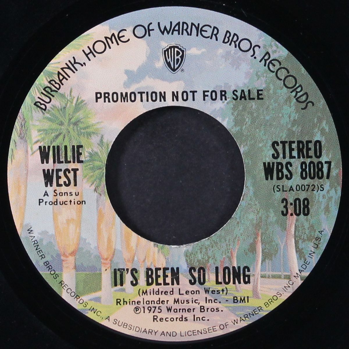 it's been so long / mono by WILLIE WEST