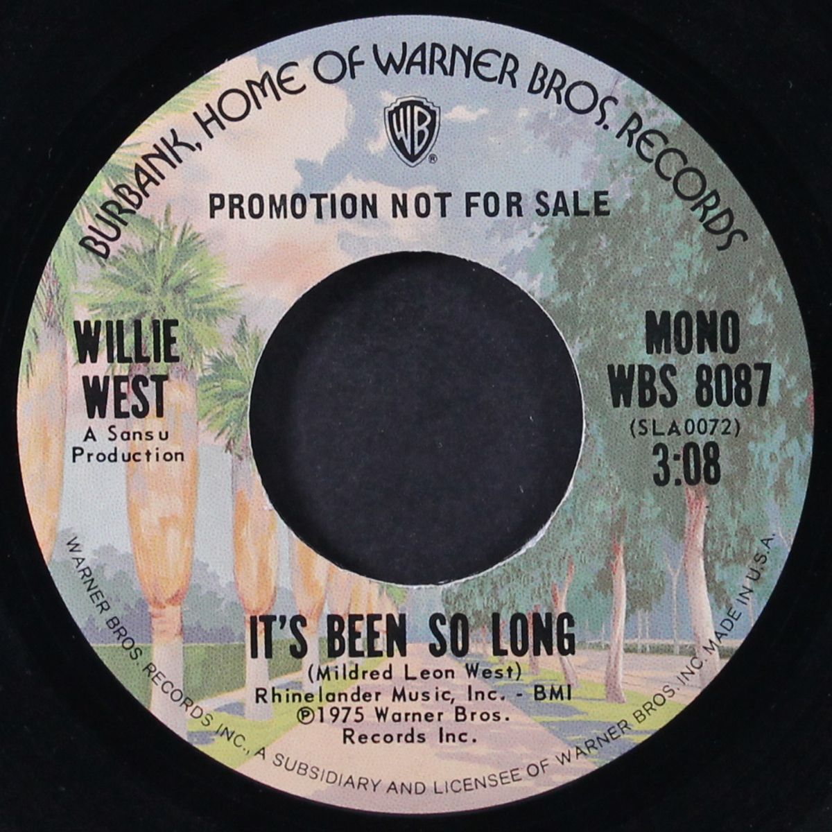 it's been so long / mono by WILLIE WEST