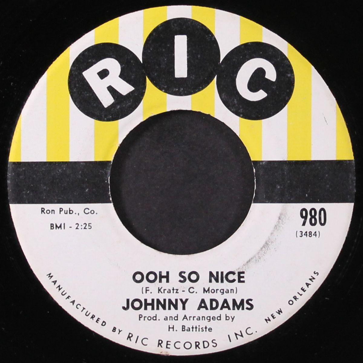 ooh so nice / wedding day by JOHNNY ADAMS