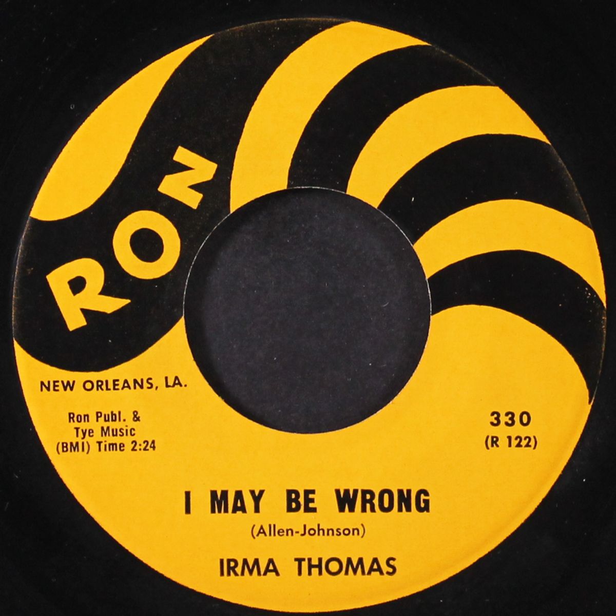 a good man / i may be wrong by IRMA THOMAS