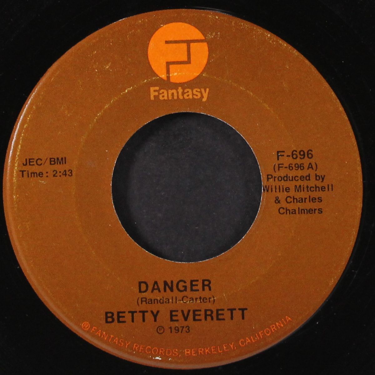 just a matter of time till you're gone / danger by BETTY EVERETT