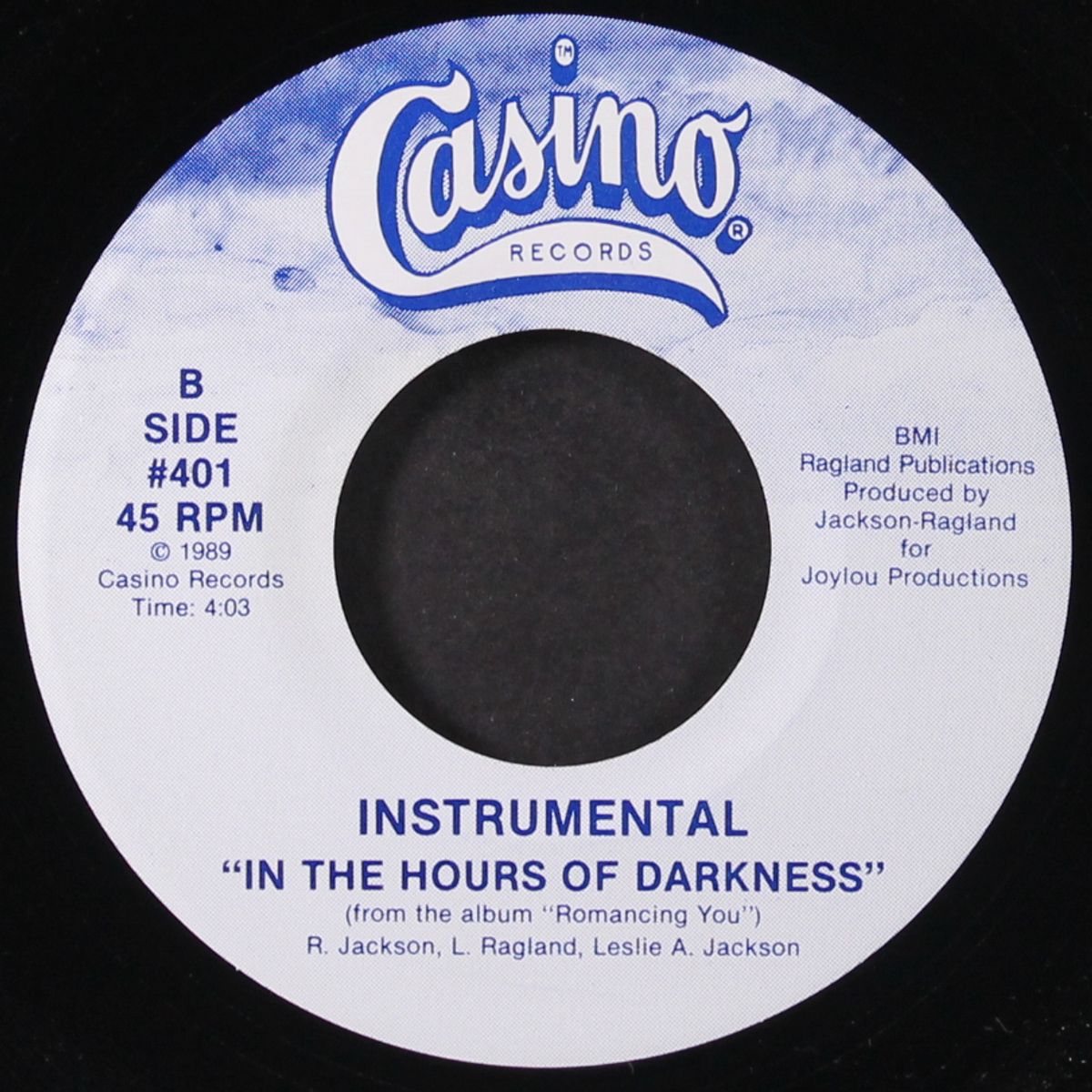 in the hours of darkness / instro by LOU RAGLAND