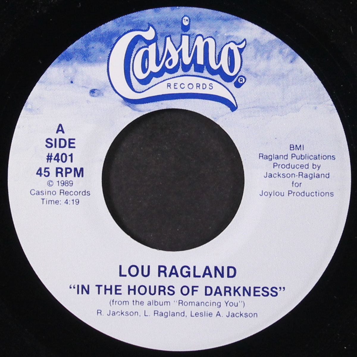 in the hours of darkness / instro by LOU RAGLAND