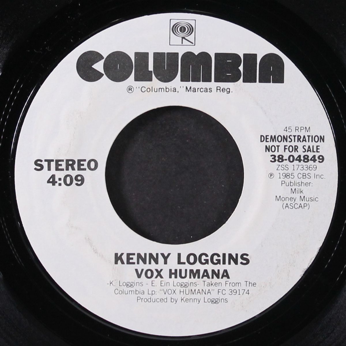 vox humana / same by KENNY LOGGINS