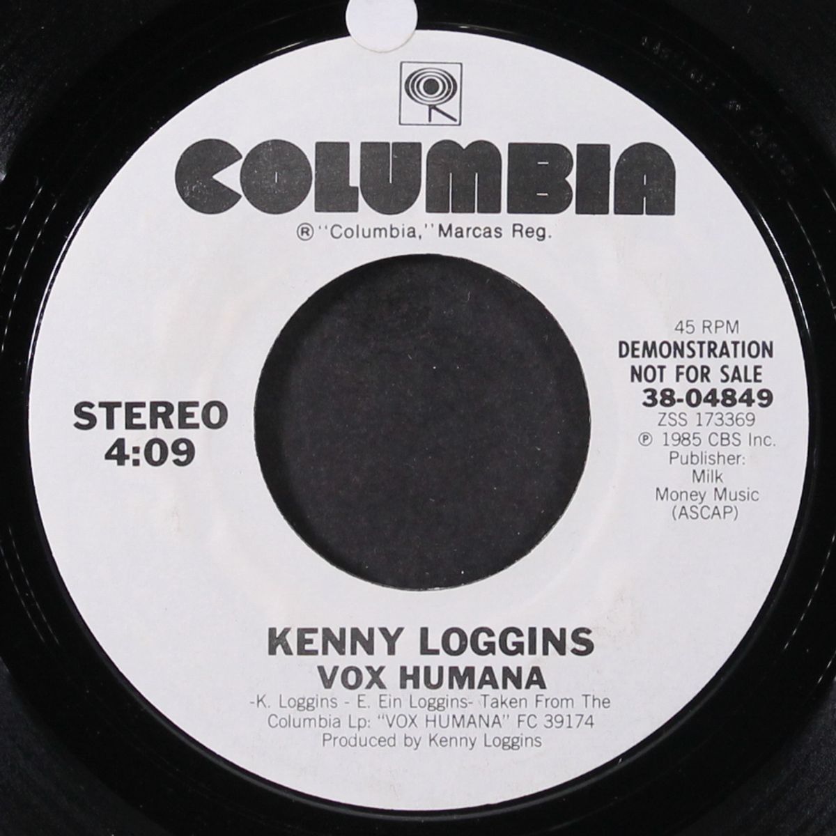 vox humana / same by KENNY LOGGINS