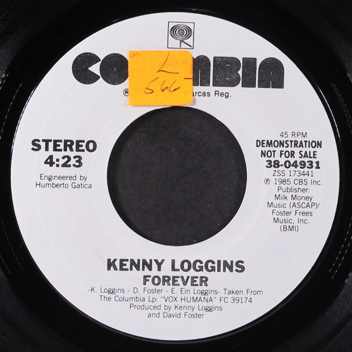 forever / same by KENNY LOGGINS