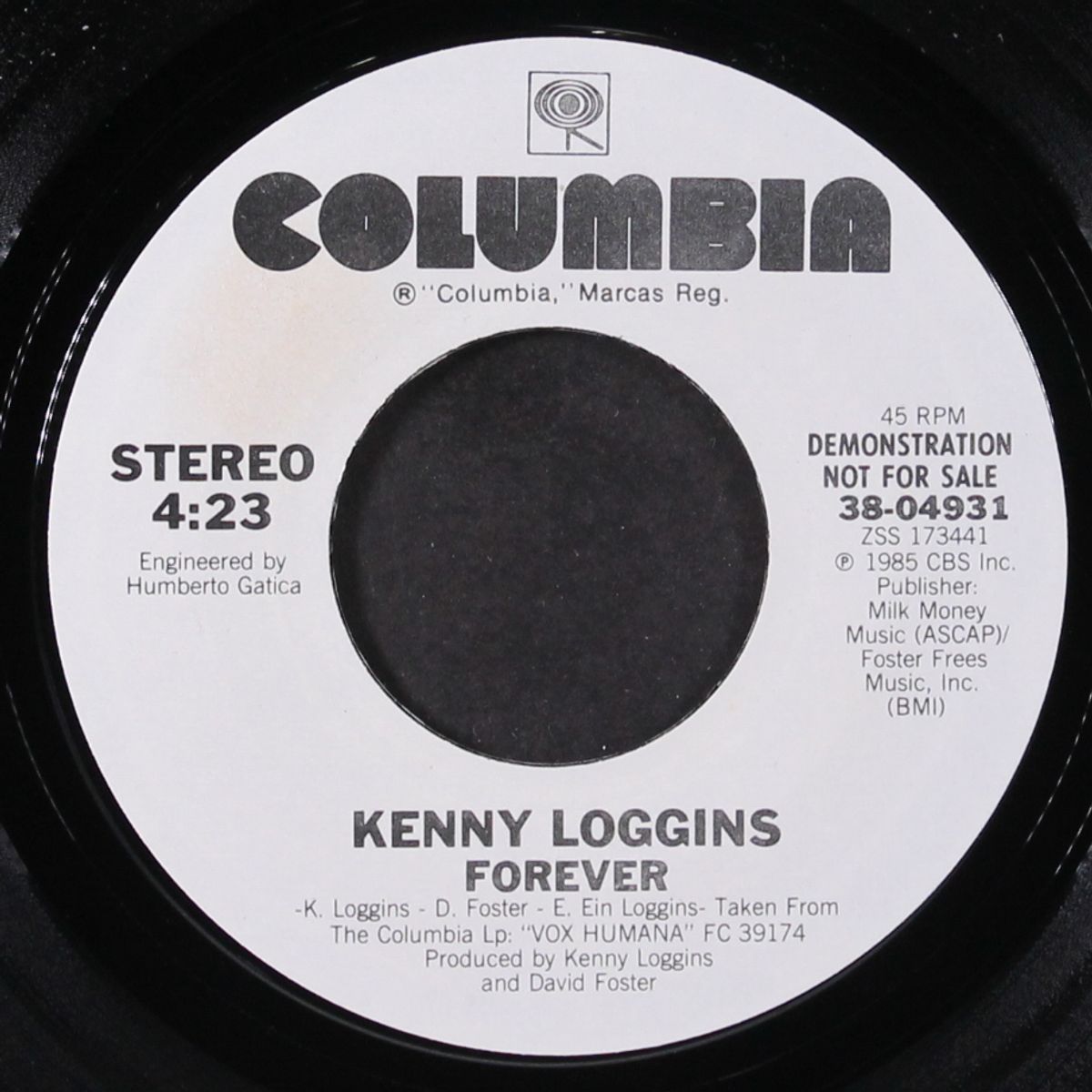 forever / same by KENNY LOGGINS