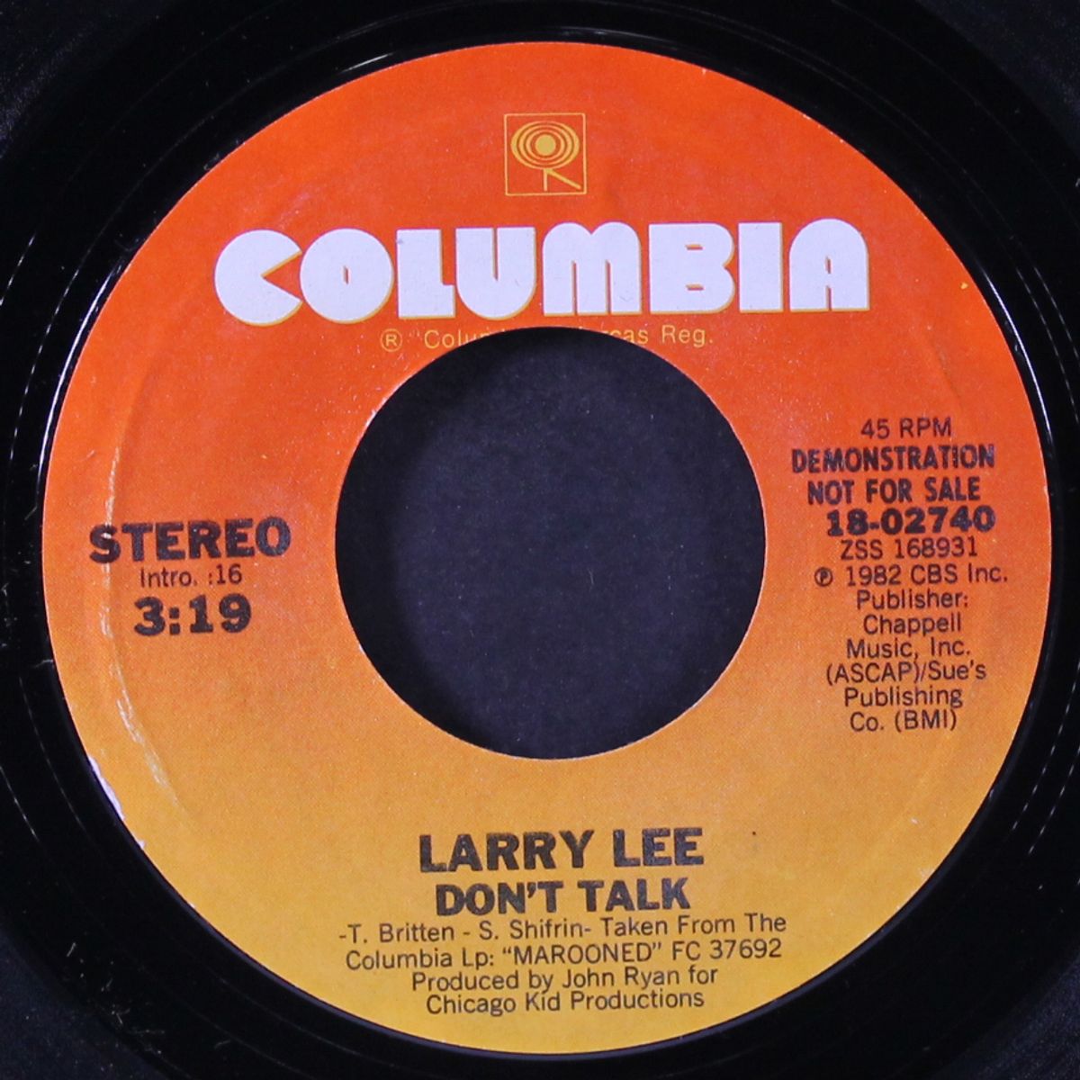 don't talk by LARRY LEE