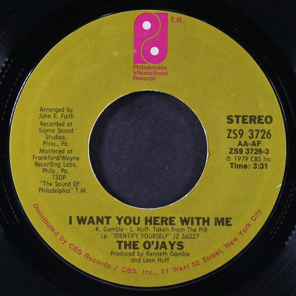 get on out and party by O'JAYS