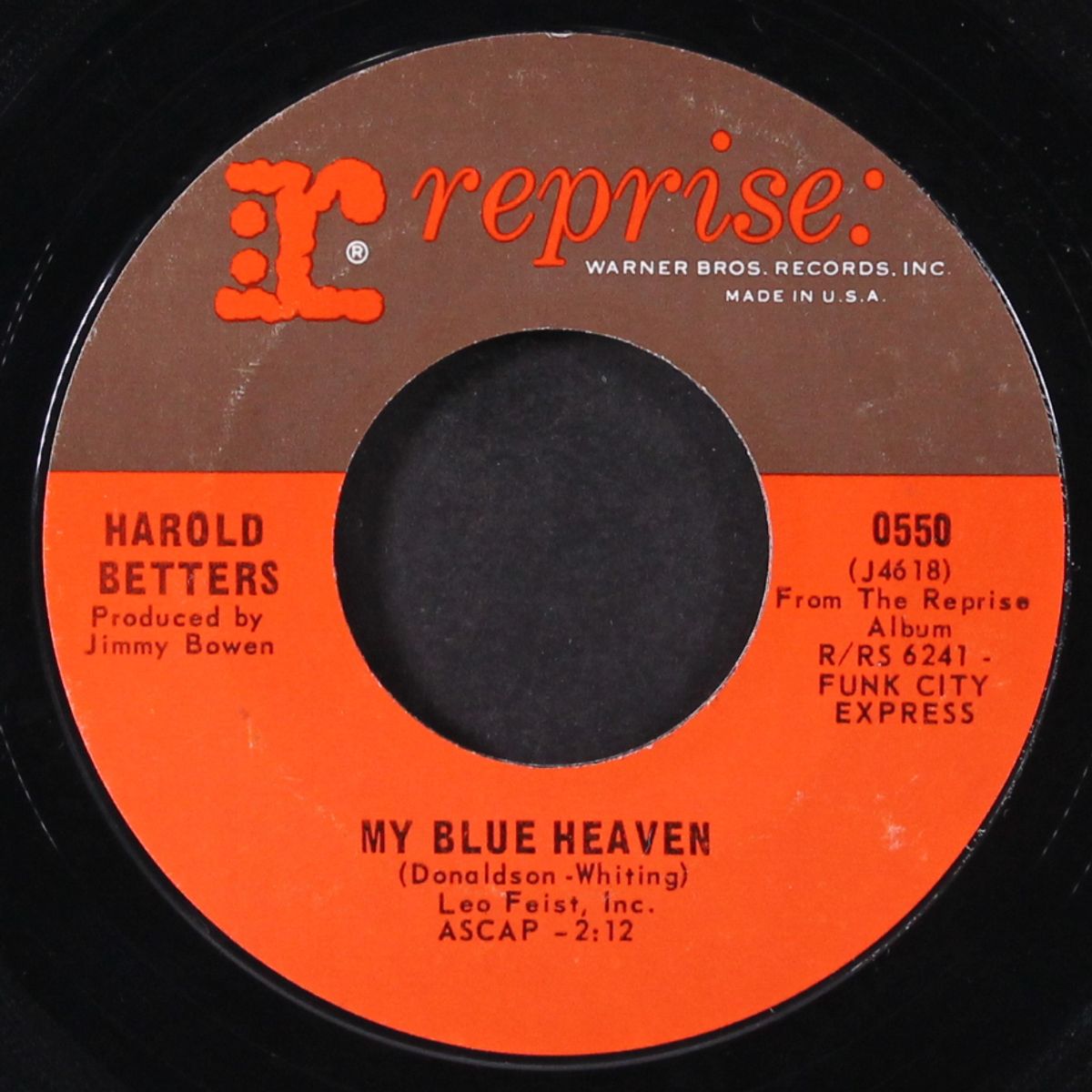 hot tamale man / my blue heaven by HAROLD BETTERS