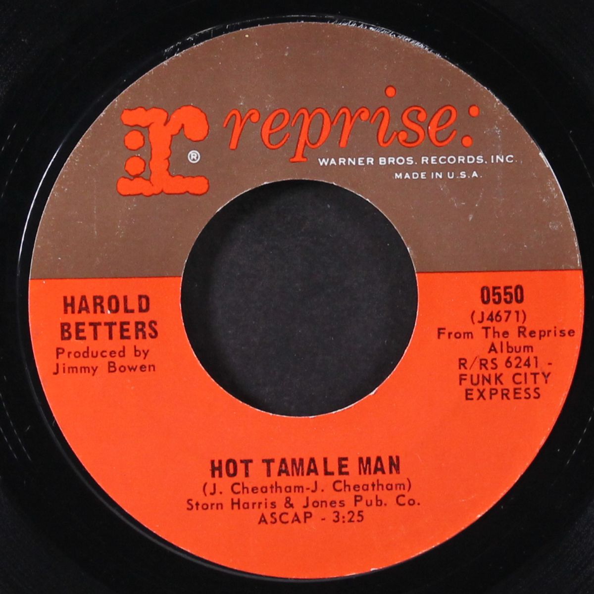 hot tamale man / my blue heaven by HAROLD BETTERS