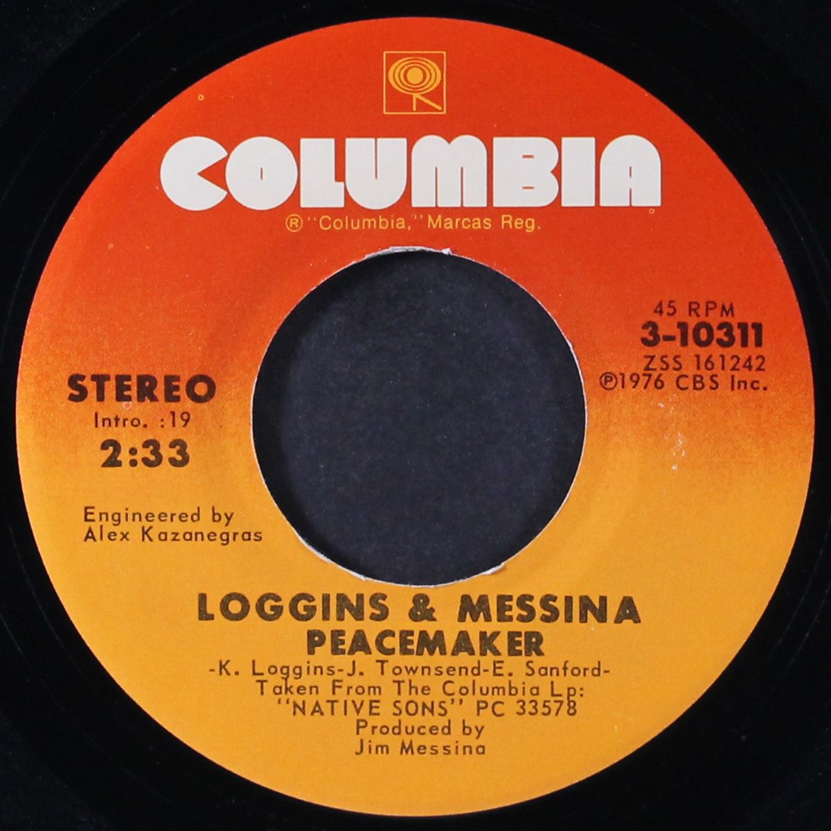 peacemaker by LOGGINS & MESSINA
