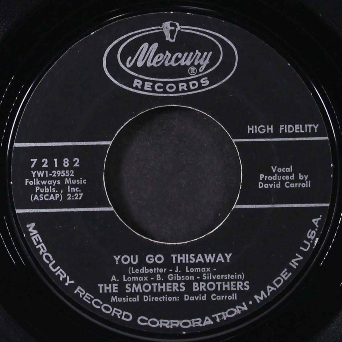 you go thisaway by SMOTHERS BROTHERS