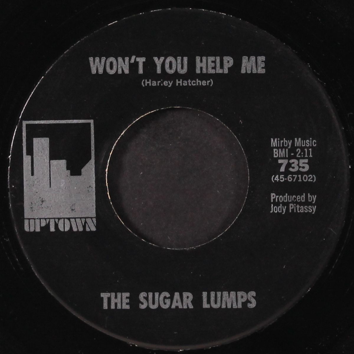 won't you help me / the other side of love by SUGAR LUMPS
