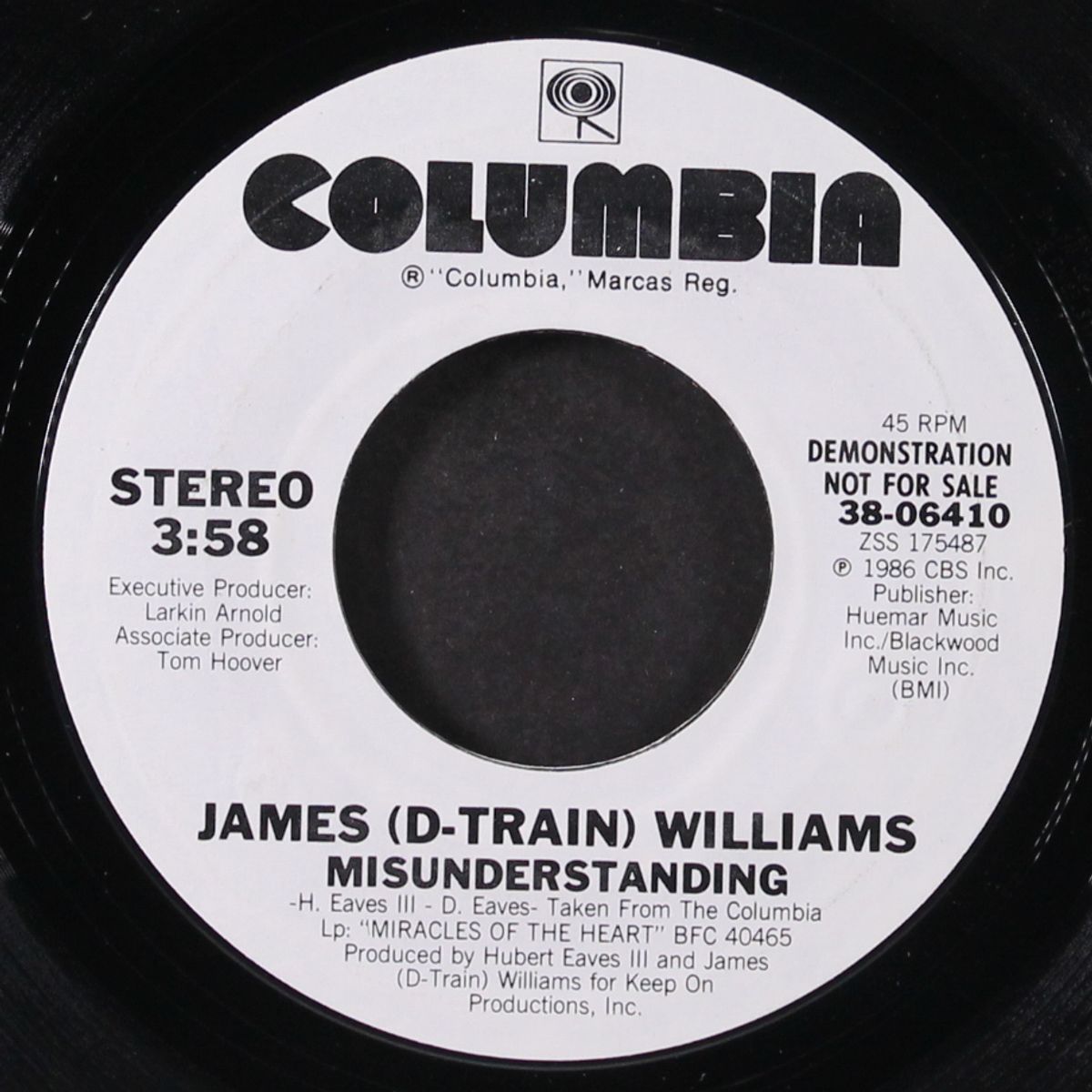 misunderstanding / same by JAMES (D-TRAIN) WILLIAMS