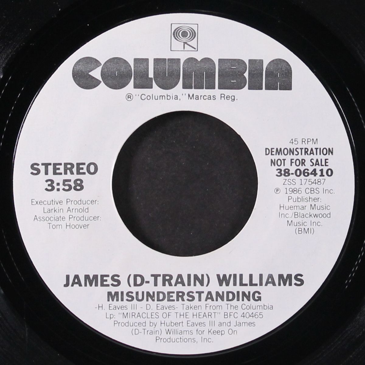 misunderstanding / same by JAMES (D-TRAIN) WILLIAMS