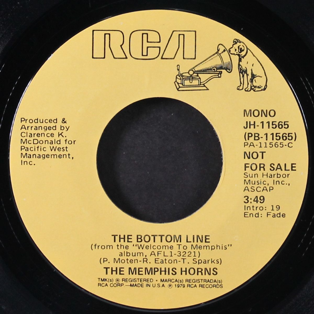 the bottom line / mono by MEMPHIS HORNS