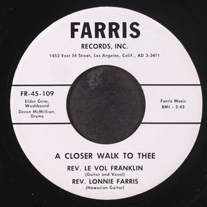 REV. LE VOL FRANKLIN & LONNIE FARRIS