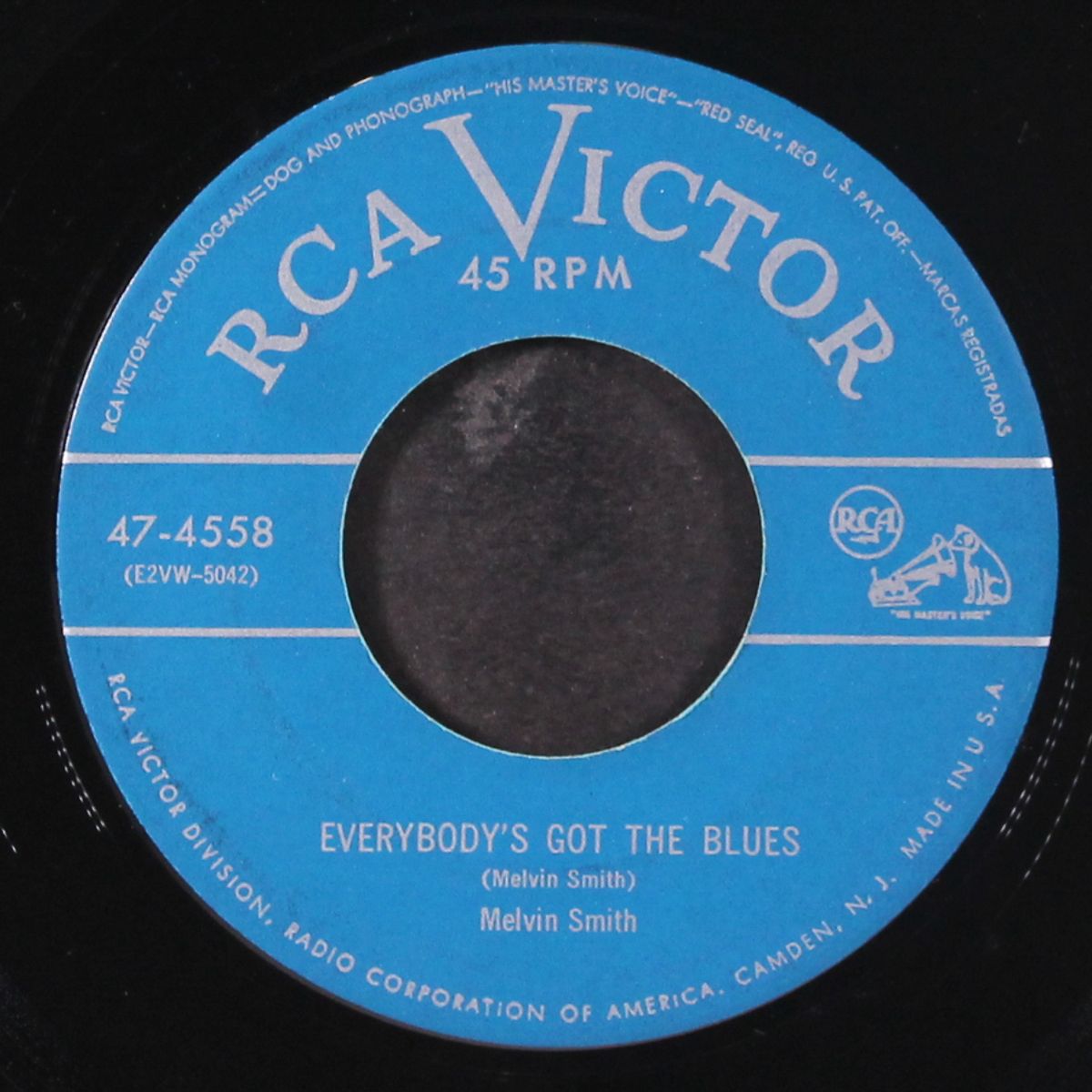 california baby / everybody's got the blues by MELVIN SMITH