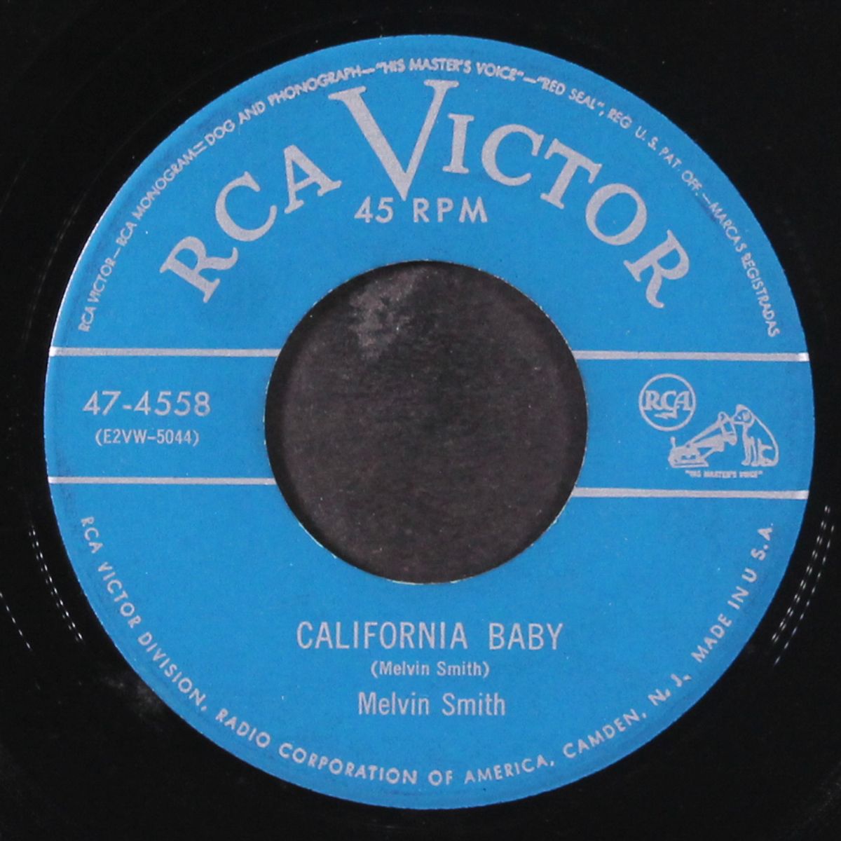 california baby / everybody's got the blues by MELVIN SMITH