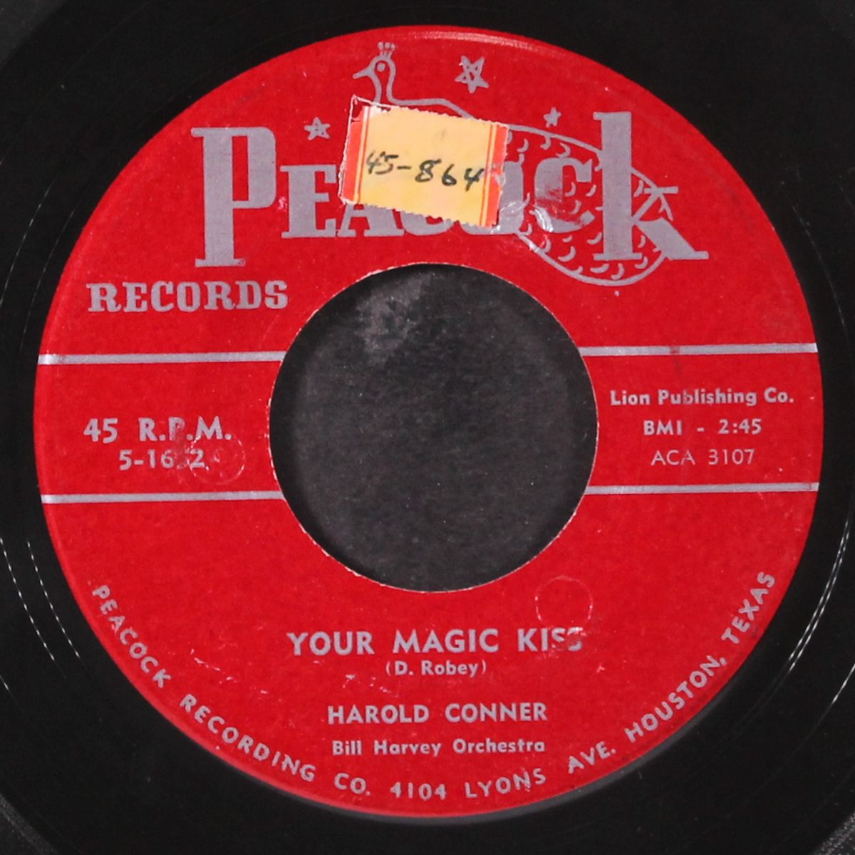 don't be no fool / your magic kiss by HAROLD CONNER