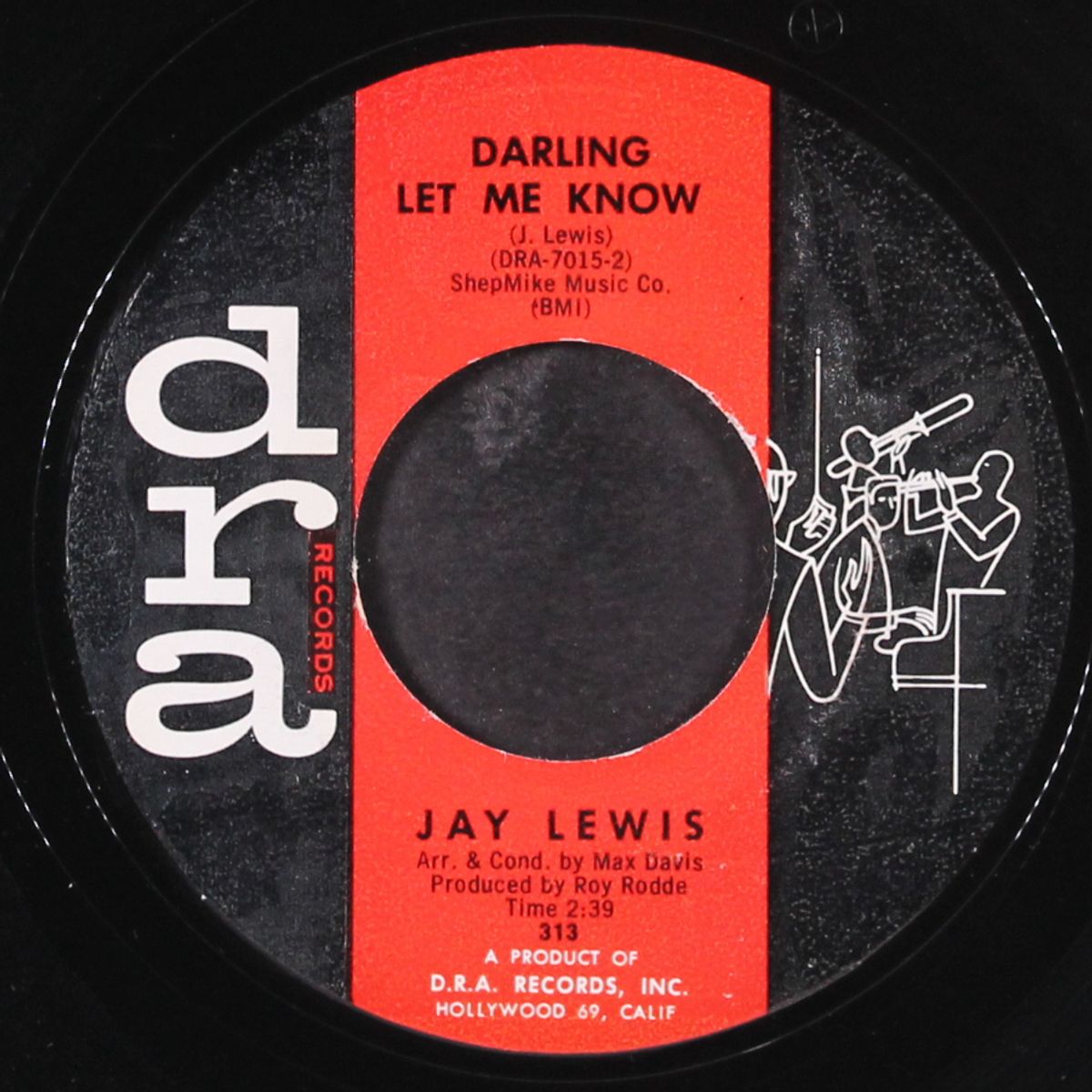 love is real / darling let me know by JAY LEWIS