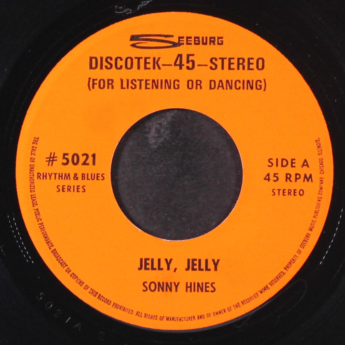 jelly, jelly / has anybody seen my kitty? by SONNY HINES