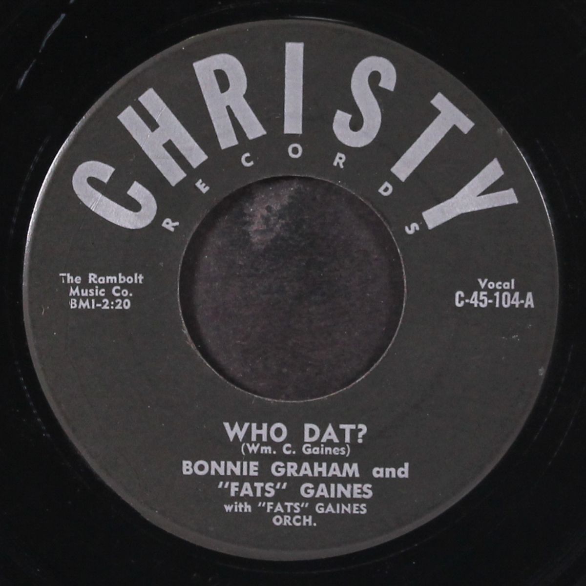 prove you love me baby / who dat? by BONNIE GRAHAM