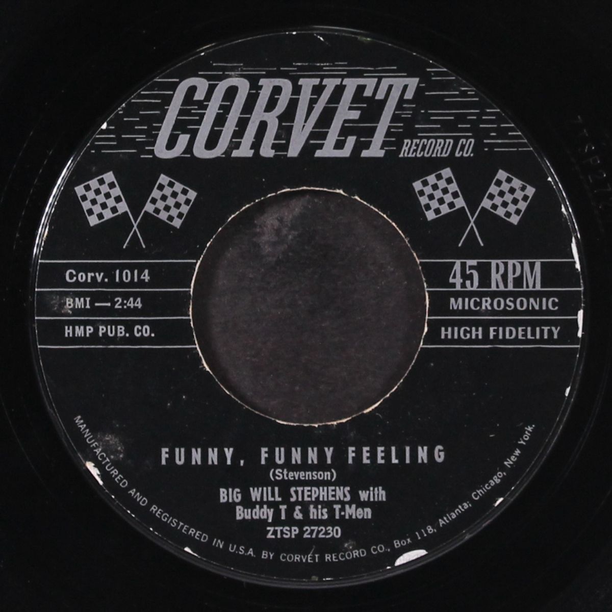 saturday night / funny, funny feeling by BIG WILL STEPHENS