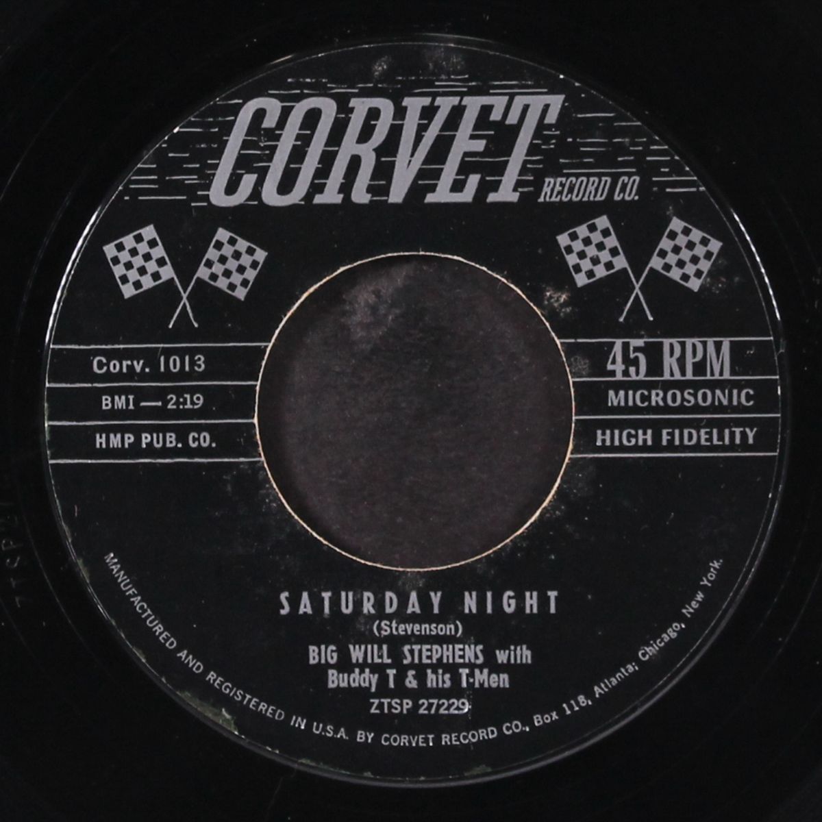 saturday night / funny, funny feeling by BIG WILL STEPHENS