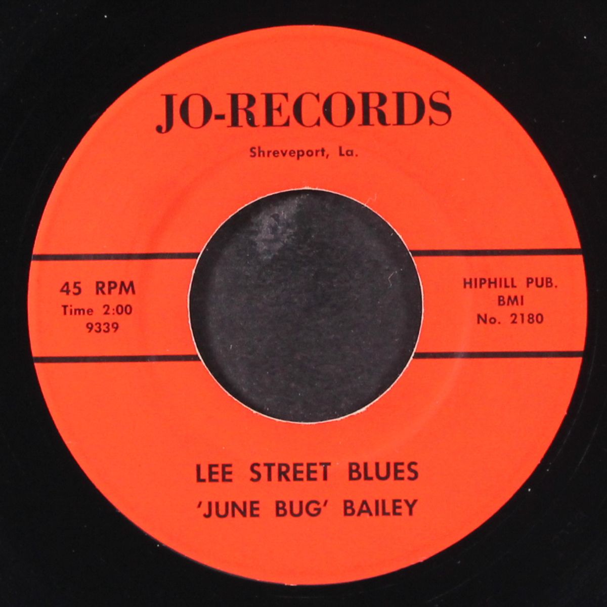 lee street blues / louisiana twist by JUNE BUG BAILEY