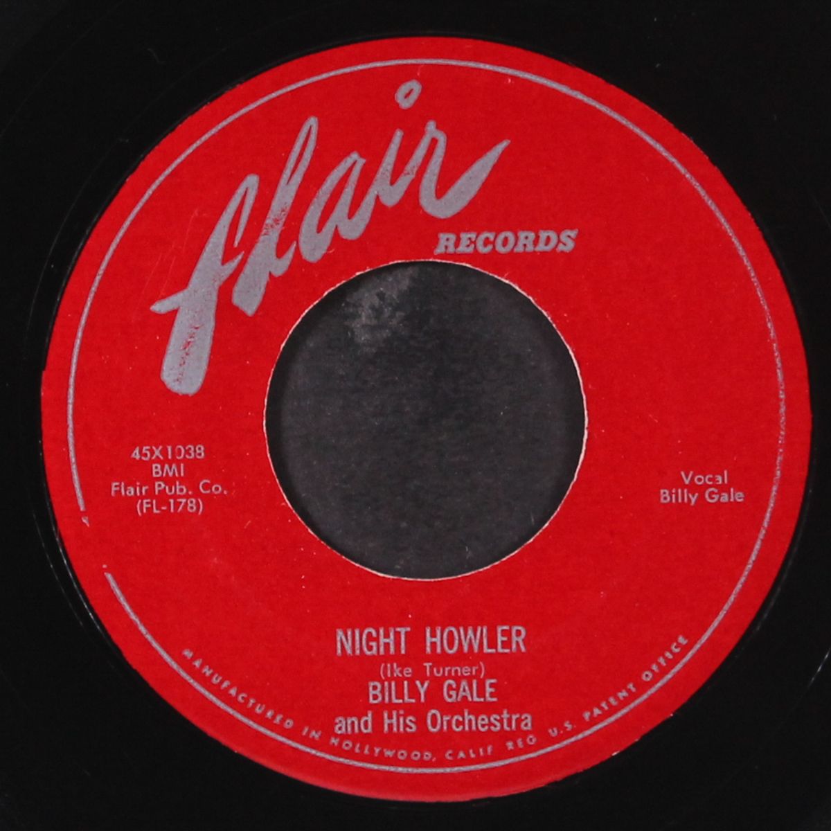 night howler / my heart in your hands by BILLY GALE