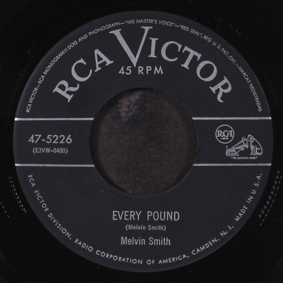 i don't have to hunt no more / every pound by MELVIN SMITH