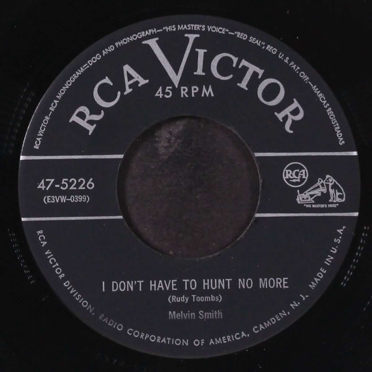 i don't have to hunt no more / every pound by MELVIN SMITH