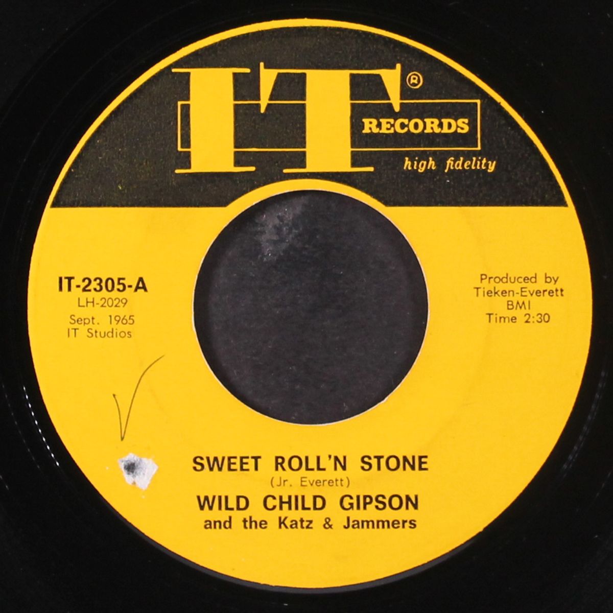 sweet roll'n stone / my kinduva blues by WILD CHILD GIPSON