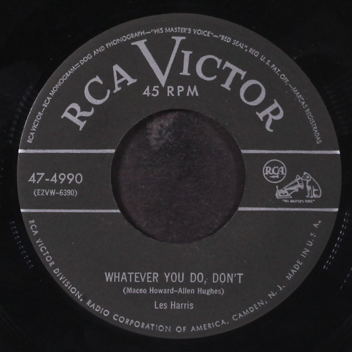 whatever you do, don't / sweet mystery of life by LES HARRIS