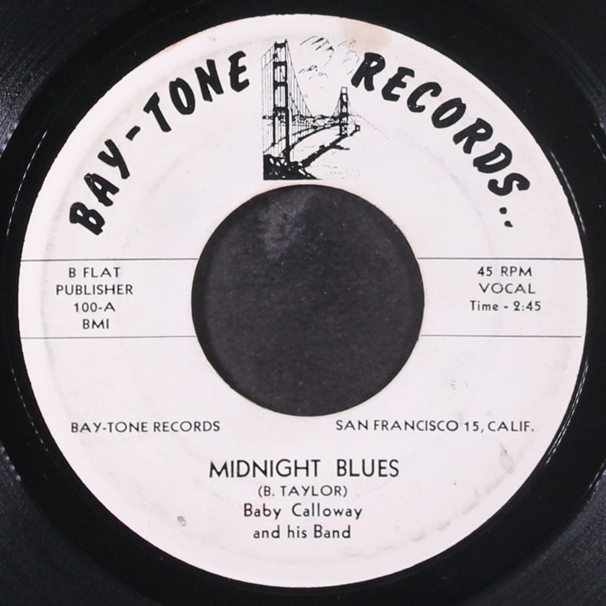 midnight blues / chuck wagon by BABY CALLOWAY