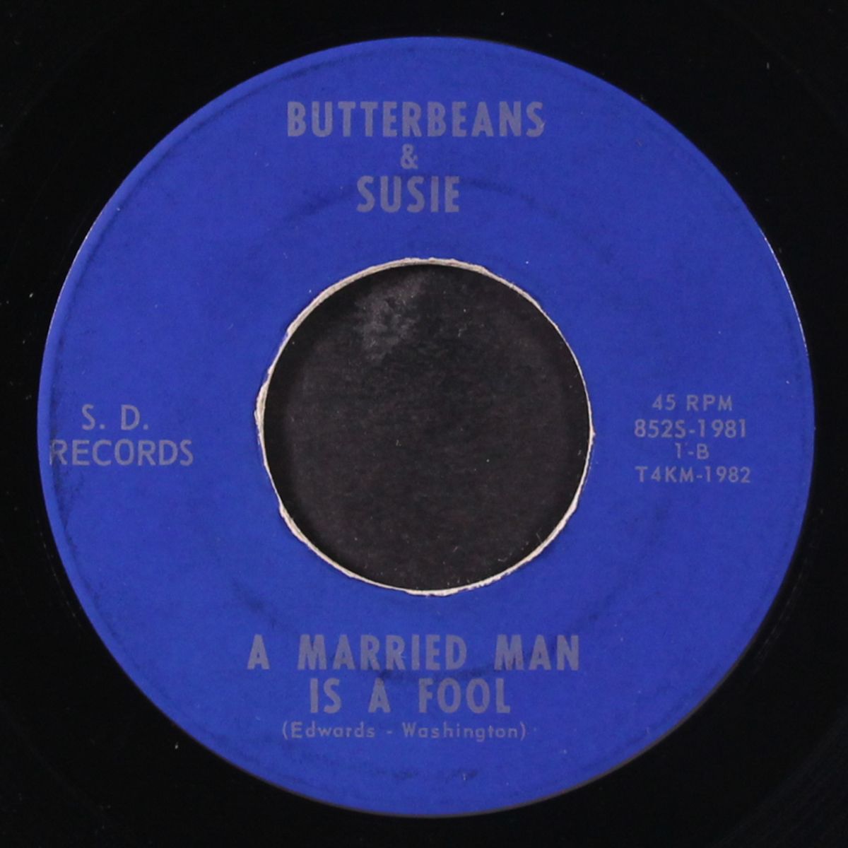 when my man shimmies / a married man is a fool by BUTTERBEANS & SUSIE
