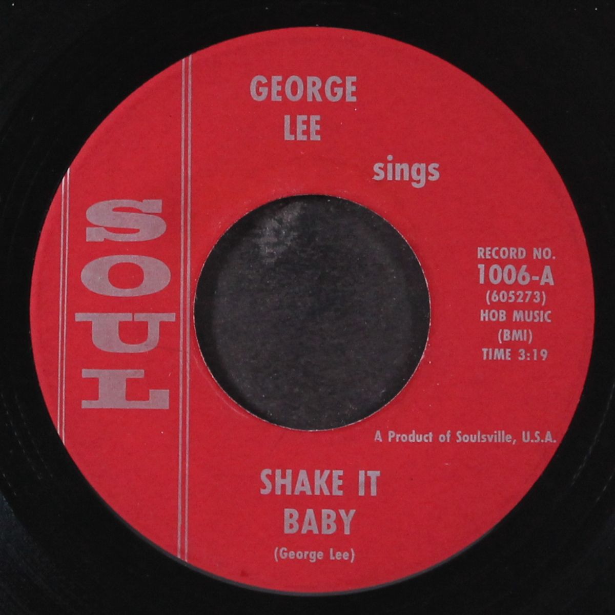 shake it baby / i ain't going around the corner no more by GEORGE LEE