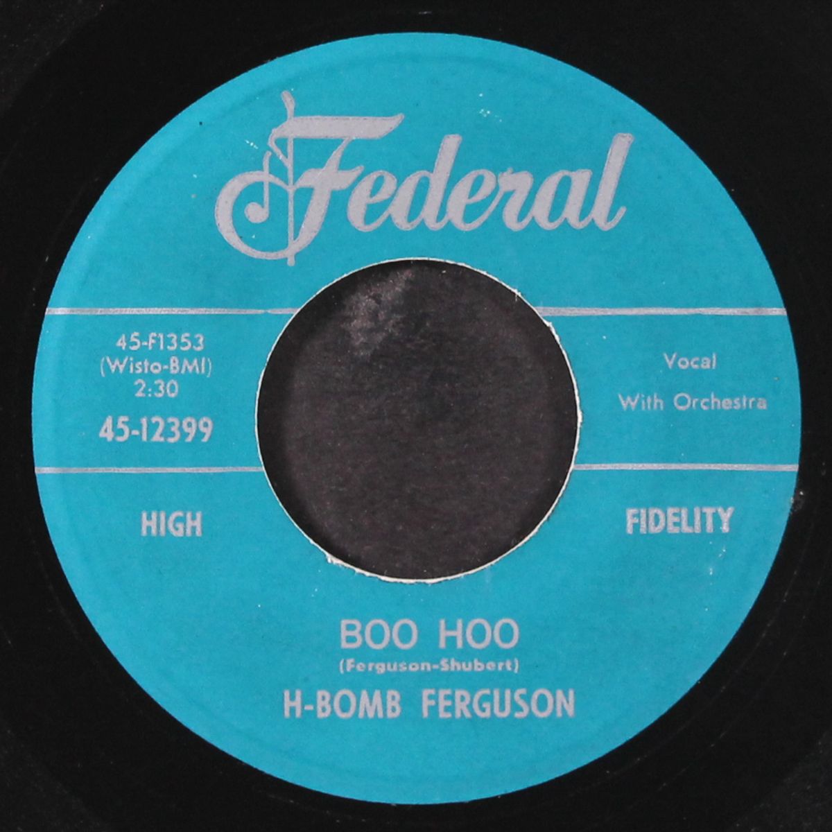 midnight ramblin' tonight / boo hoo by H-BOMB FERGUSON