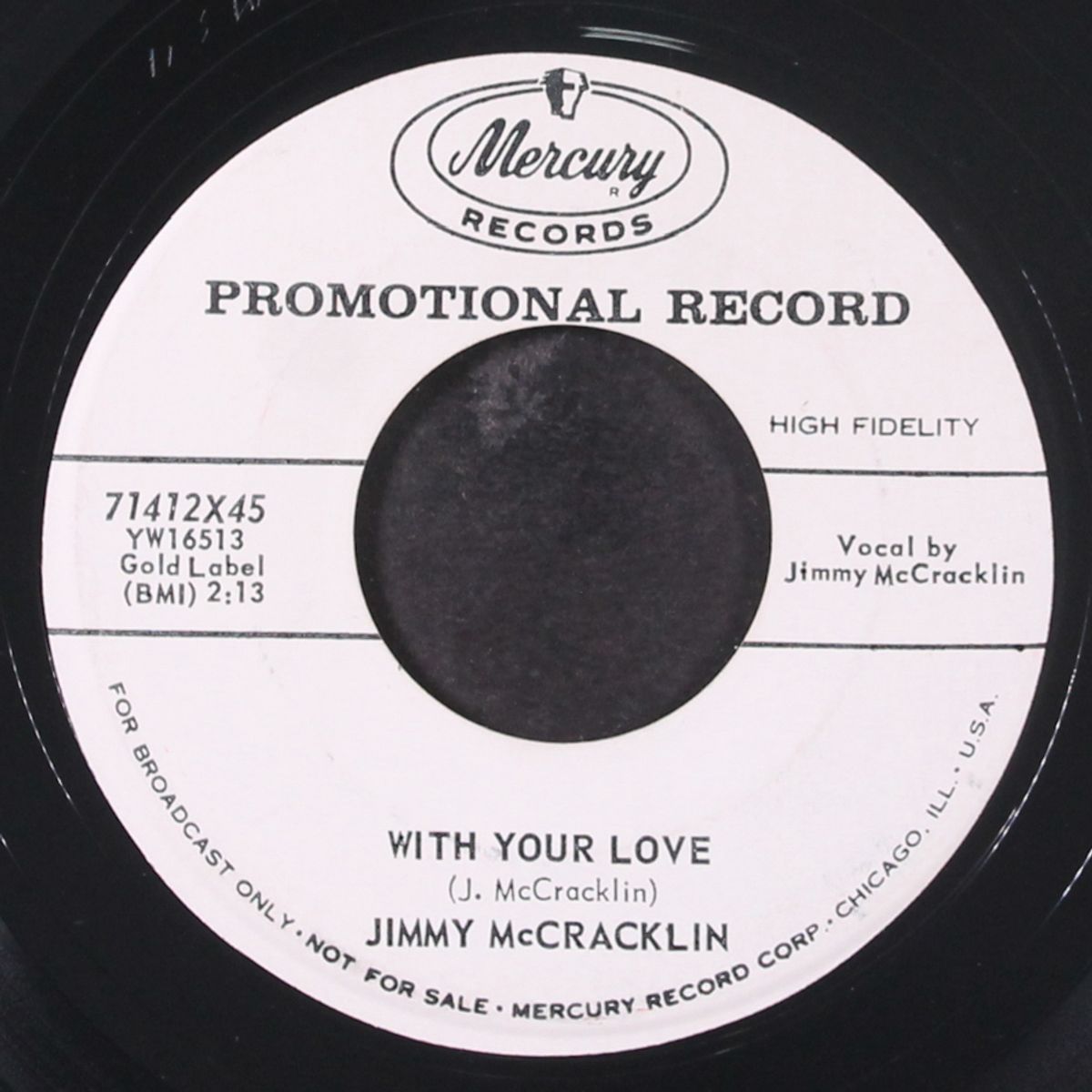 the wobble / with your love by JIMMY MCCRACKLIN