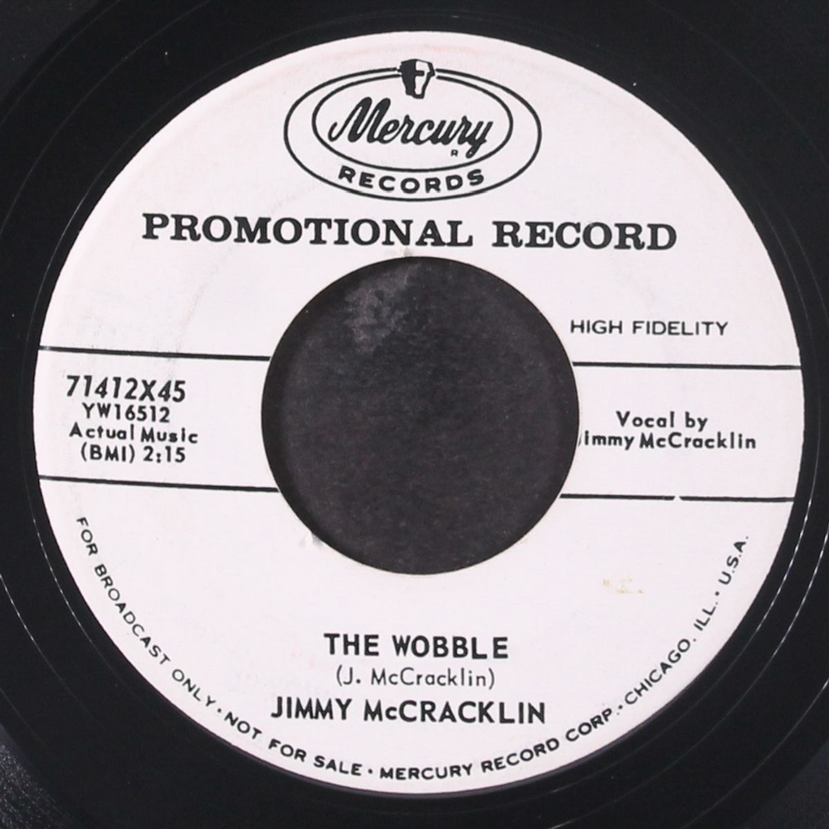 the wobble / with your love by JIMMY MCCRACKLIN