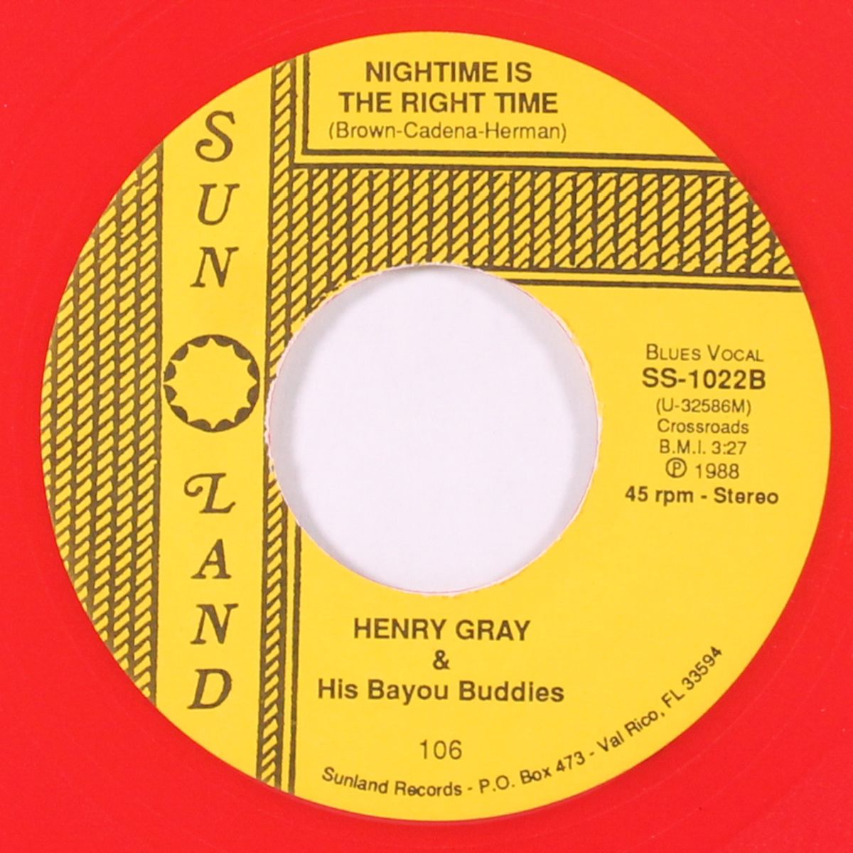 tell me baby / nightime is the right time by HENRY GRAY