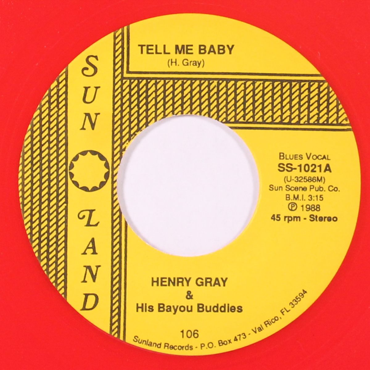 tell me baby / nightime is the right time by HENRY GRAY