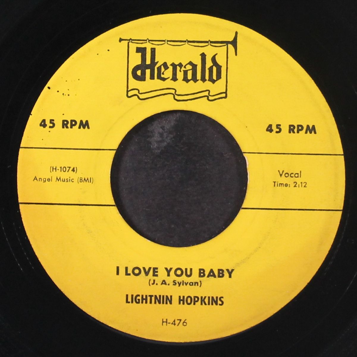 grandma's boogie / i love you baby by LIGHTNIN' HOPKINS