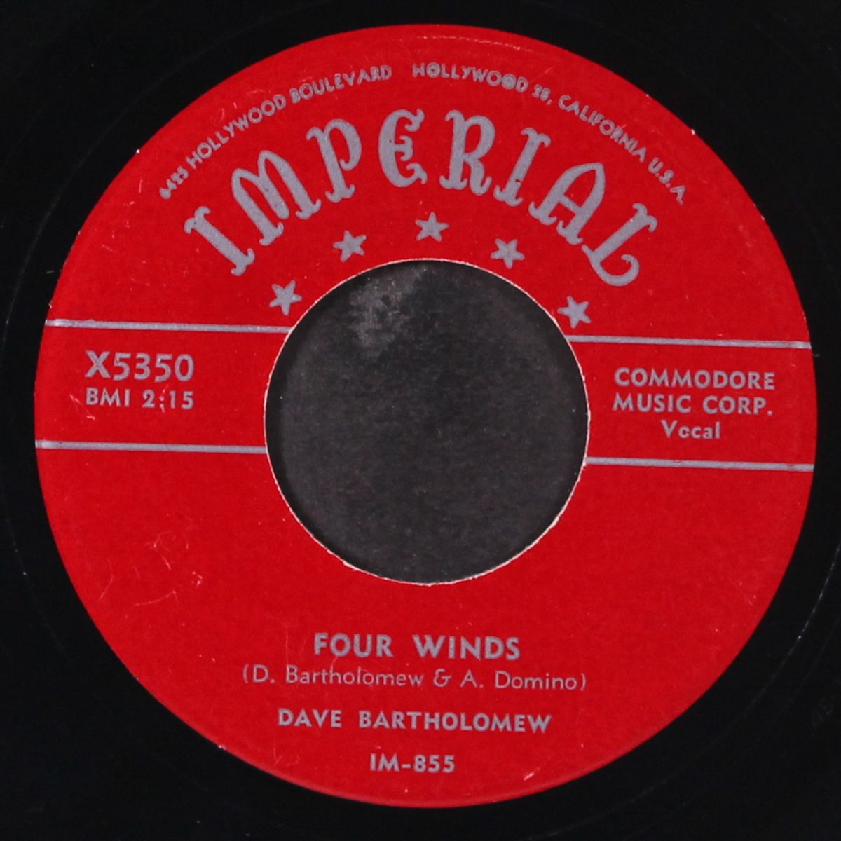 every night, every day / four winds by DAVE BARTHOLOMEW