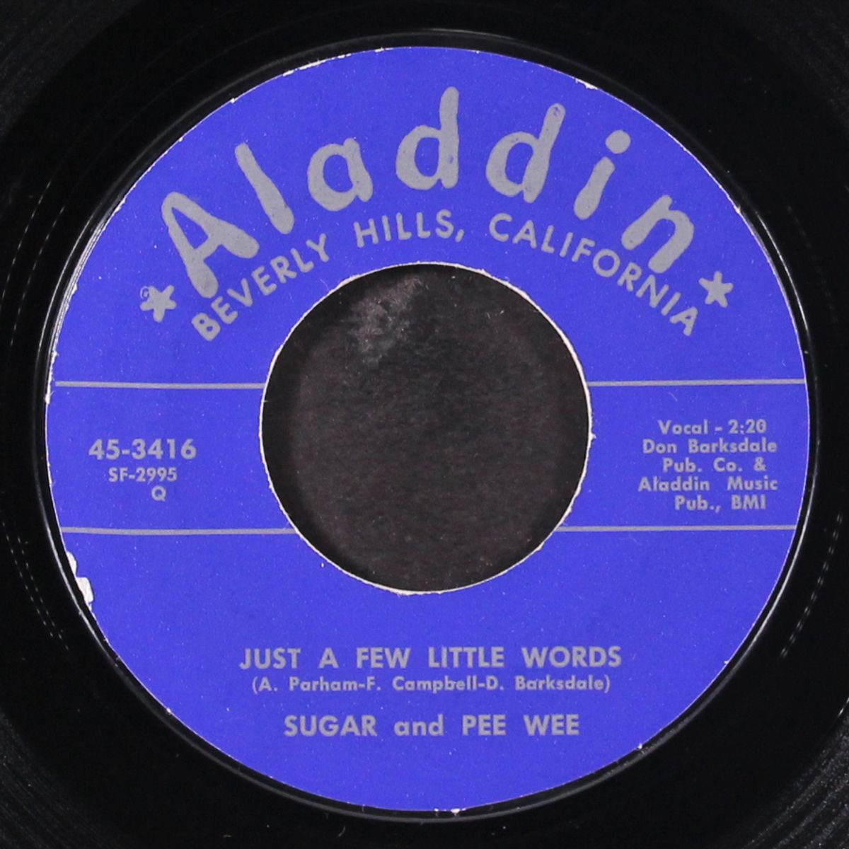 one, two, let's rock / just a few little words by SUGAR PIE & PEE WEE
