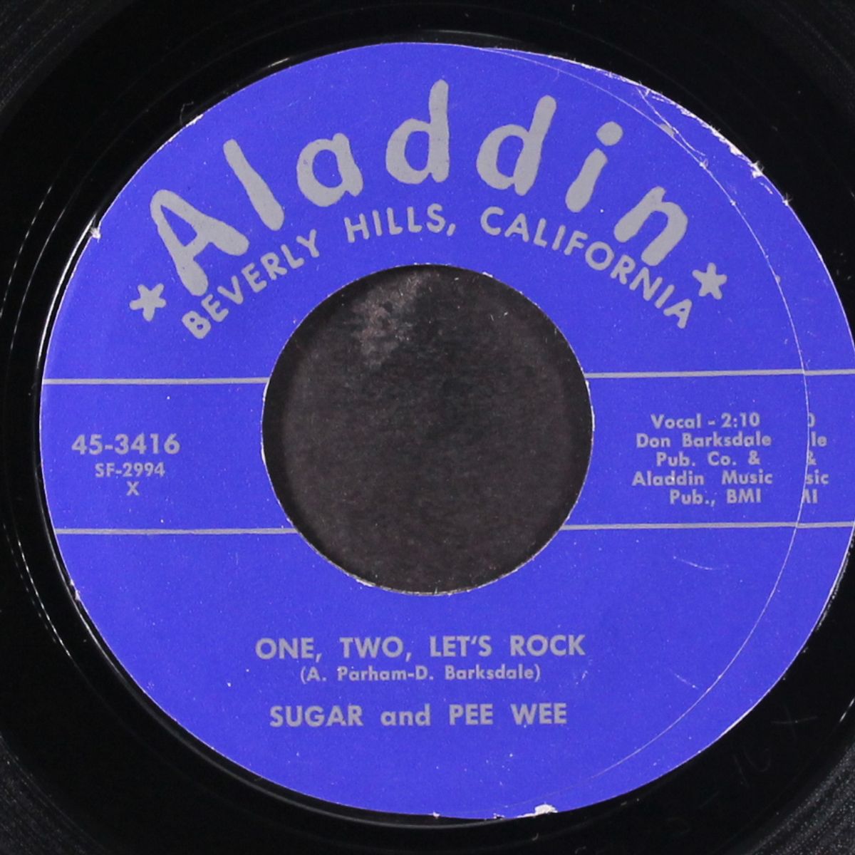 one, two, let's rock / just a few little words by SUGAR PIE & PEE WEE