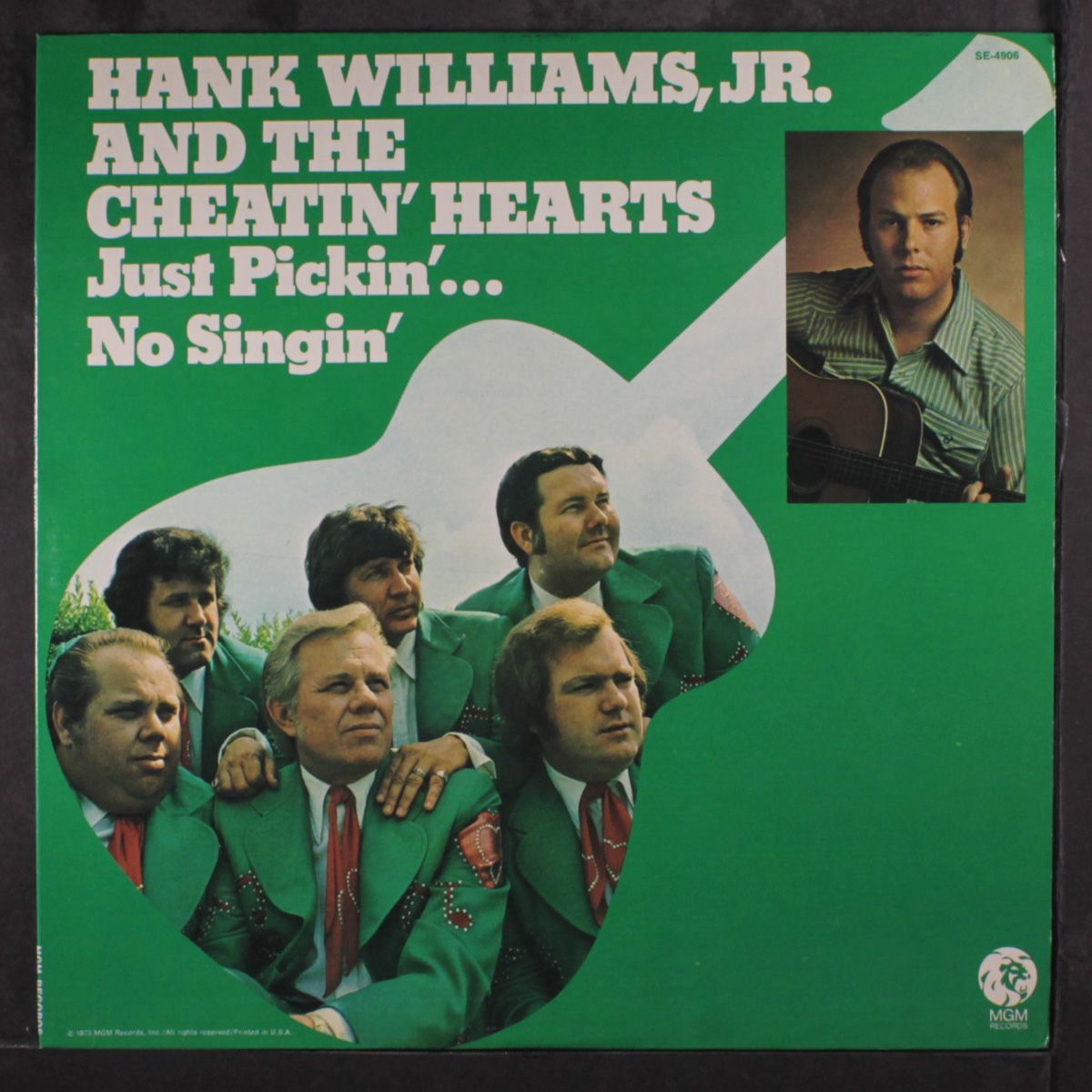 just pickin'...no singin' by HANK WILLIAMS, JR.