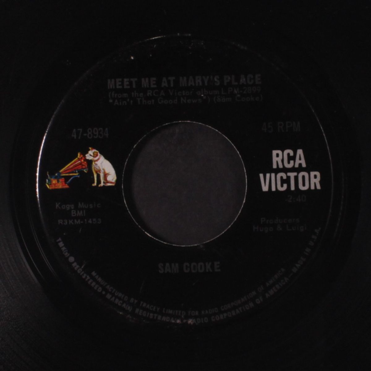 meet me at mary's place by SAM COOKE